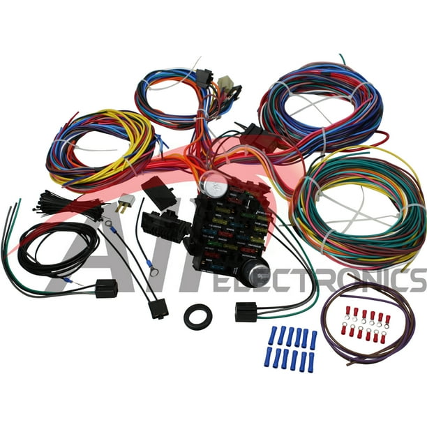 Brand New 21 Circuit Wiring Harness Kit for ALL Hot Rods Classics 4x4