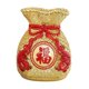 thumbnail image 4 of Estatua decorativa de jarrón con bolsa de bendición Feng Shui de año Nuevo Chino, escultura hecha a mano para decoración de estantes de pared, ligera Oro Macarena Cesta china, 4 of 8