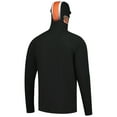 thumbnail image 3 of Men's New Era Black Cincinnati Bengals Functional Fandom Balaclava Helmet Stripe Tri-Blend Hoodie, 3 of 5