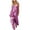 Hot Pink, variant on IROINNID Sleeveless Off-the-Shoulder Jumpsuit For Women Full-Length Casual Fashion Spring And Summer Off-shoulder Strap Jumpsuit