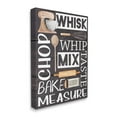 thumbnail image 2 of Stupell Various Baking Tools Kitchen Phrases Food & Beverage Painting Gallery Wrapped Canvas Print Wall Art, 2 of 5