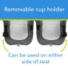 thumbnail image 5 of Cosco Kids Finale 2-in-1 Booster Car Seat, Icicles, Toddler, 5 of 17