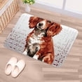 thumbnail image 5 of Dog Polyester Non-Slip Area Rug Floor Mats – Machine Washable Office Mat, 5 of 6