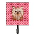 thumbnail image 1 of "Treasures Yorkie Yorkishire Terrier Corazones Gancho de Pared, Pequeño, Multicolor" Caroline's Treasures BB5274SH4, 1 of 1
