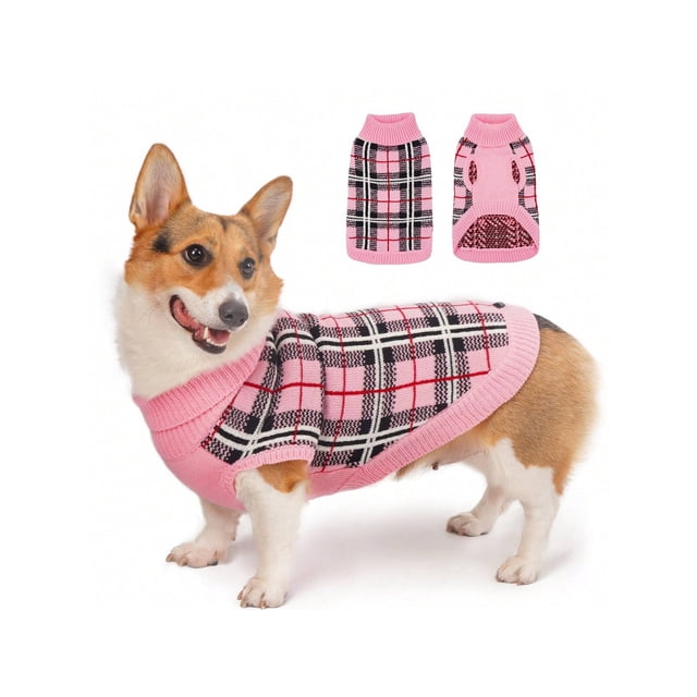 Dog Sweater, Christmas Dog Sweaters, Knitted Warm Fabric, Easy On&Off