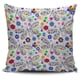 thumbnail image 1 of Funda de cojín con estampado de flores en color libélula, 1 of 5