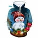 thumbnail image 2 of Sudadera con capucha de Papá Noel y gato con estampado 3D para hombre, sudadera con estampado de árbol de Navidad y muñeco de nieve, unisex, holgada, de manga larga, 2 of 5