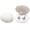 White, variant on 2PCS Cute Single Ring Box, Miniature Jewelry Case Cartoon Delicate Plush Small Box For Jewelry Gift Decor Storage,2.2x2 Inch(White)