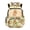 Cartoon Capybara & Daisy Floral Pattern, variant on FUIALDOLG Salamander Pattern School Backpack for Kids with Breathable Soft School Bag, Lightweight 17 pollici Boys Backpack for Hiking Elementary School