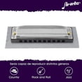 thumbnail image 4 of Arieta Armonica de 10 Agujeros con 20 Tanos en Clave de C Harmonica Arieta, 4 of 6
