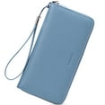 thumbnail image 7 of SENDEFN Multiple Card Holder Women Leather Wallet, Blue, 7 of 7