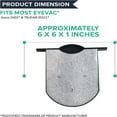thumbnail image 4 of POINTERTECK Vacuum Filter – Compatible with Eye-Vac Part # EV-EF Exhaust Filter & Part # EV-PMF Pre-Motor Filter – Fits Eye-Vac Professional Units – Bulk (1 Pack), 4 of 6