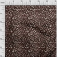 thumbnail image 3 of oneOone Cotton Flex Brown Fabric Abstract Sewing Material Print Fabric By The Yard 40 Inch Wide, 3 of 4