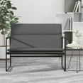 thumbnail image 2 of vidaXL Bench Dark Gray 39.4"x25.2"x31.5" Fabric, 2 of 9