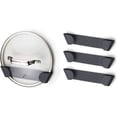 thumbnail image 1 of Efficient Clear Glass Pot Lid with Stainless Steel Handle, Wall Mounted Cutting Board Holder for Streamlined Storage Solutions, 1 of 4