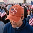 thumbnail image 2 of USA 250th Anniversary Hat 1776–2026 Patriotic Embroidered Flag Map Baseball Cap Unisex, 2 of 7
