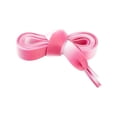 thumbnail image 2 of INSPIRE CHIC Flat Wide Colorful Shoelaces Shoe Laces for Sneakers 2 Pairs Rose Red 120cm/47.24", 2 of 6