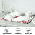 thumbnail image 7 of Yayeee Dish Drying Mat for Kitchen Counter 18"x24" Microfiber Absorbent Pad, Red Lobster, 7 of 7