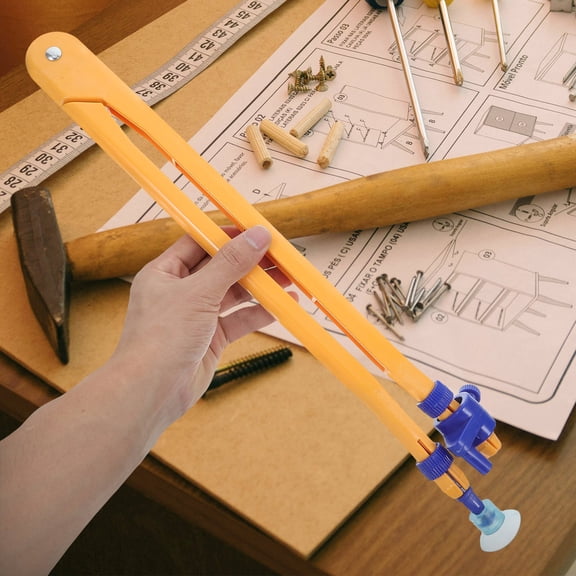 LABELEPH Large Plastic Circle Compass for Mathematics Demonstration, 1 Set Drawing Tool for School and Classroom Use