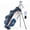 Blue - Heights 5'3" to 5'10", variant on PGA TOUR x First Tee Junior Golf Club Set with Carry Bag, 5-Piece, Right-Handed, Kids Heights 3'6" to 4'1", Orange