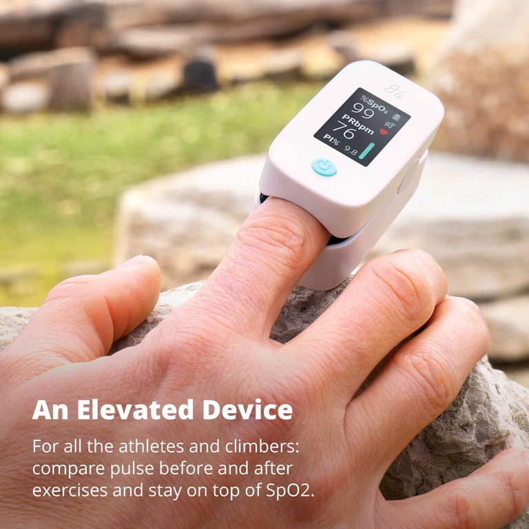 Greater Goods Fingertip Pulse Oximeter with LED Display photo 5