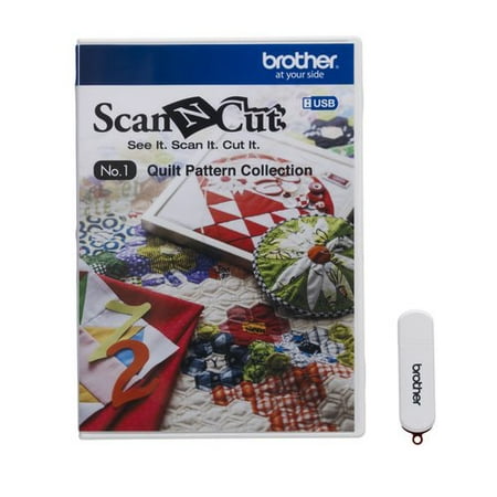 Brother ScanNCut USB No. 1 Quilt Pattern (Best Sewing Pattern Brands)