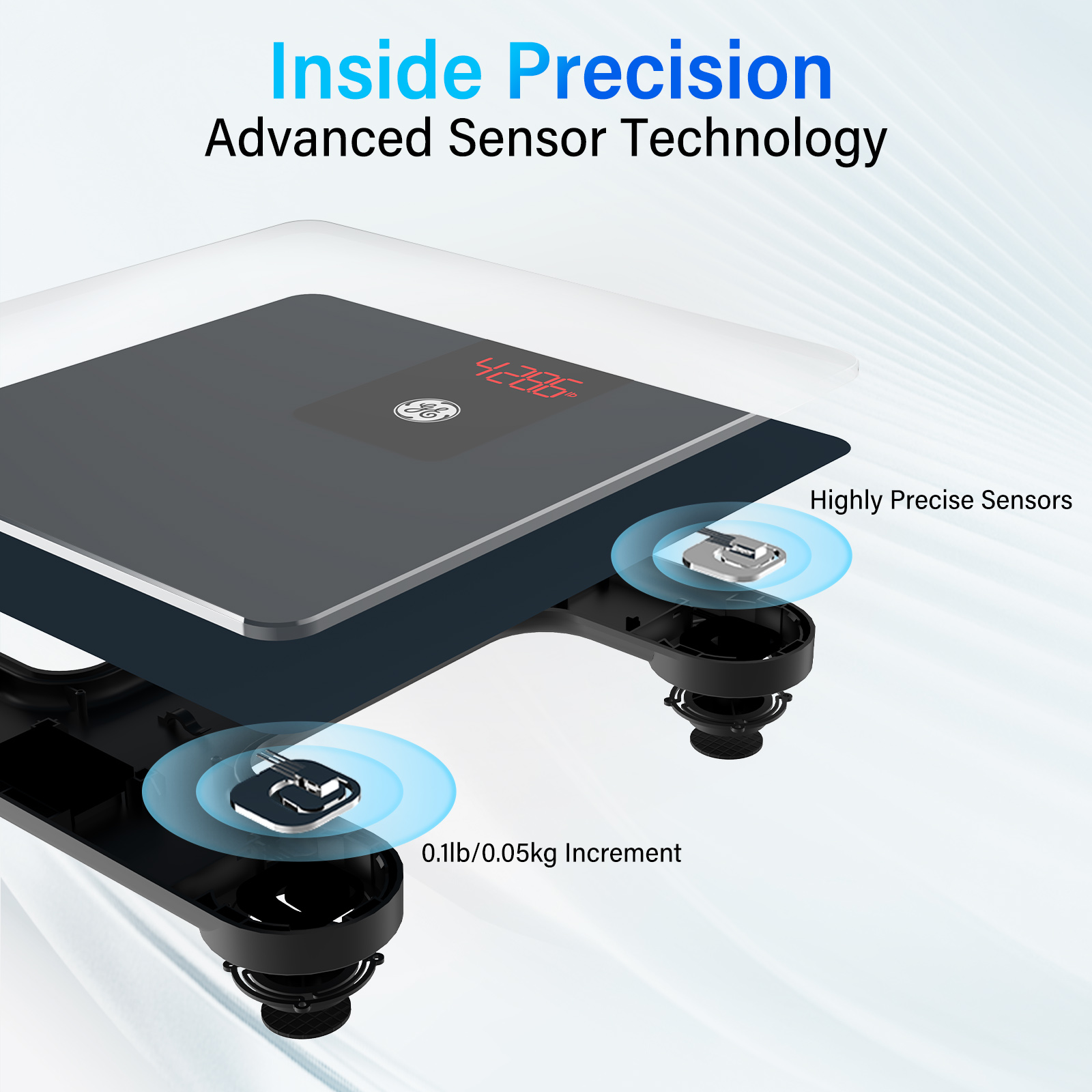 GE Smart Scale for Body Weight 496 Lb Capacity photo 6