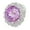 Style One US 6, variant on 14K Gold Over S925 Floral Amethyst Ring, Classic February Birthstone Charm, Purple Stone Ring, Ideal Anniversary or Birthday Gift for Her