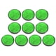 thumbnail image 1 of 10uds Redondo Seguridad Rayos Reflectantes Auto Adhesivo Reflector Verde, 1 of 1