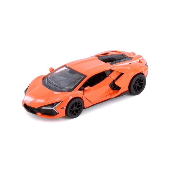 5" Kinsmart Lamborghini Revuelto 1:38 Diecast Model Car Toy Orange
