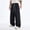 Black, variant on FRSASU Men's Casual Baggy Sweatpants Wide Leg Lounge Loose Fit Cotton Sweat Pants with Pockets Gray