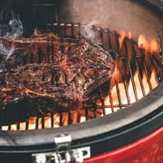 Kamado Joe Classic II 18 inch Charcoal Grill in Blaze Red