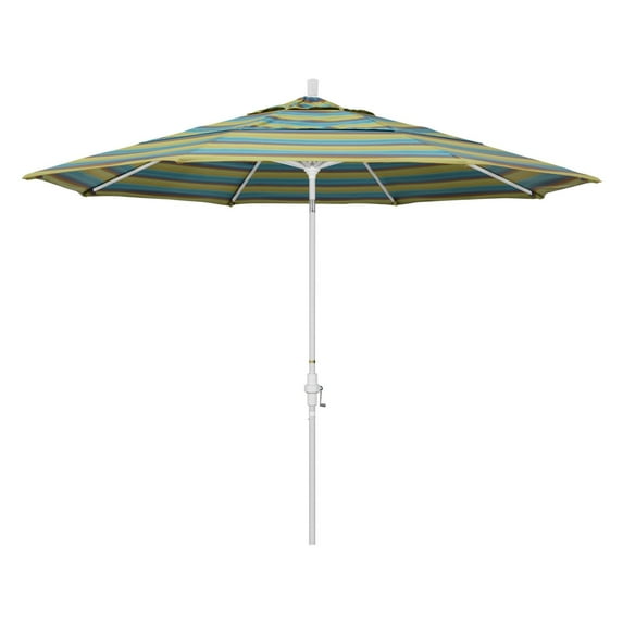 California Umbrella 11 ft. Aluminum Sunbrella Market Umbrella