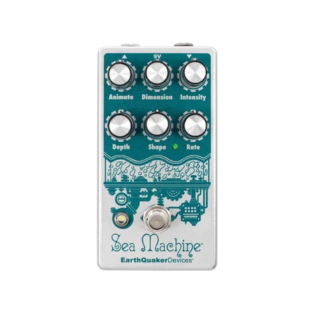 EarthQuaker Devices Sea Machine V3 Mega Chorus Guitar Effects Pedal