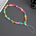 thumbnail image 4 of Phone Lanyard Colorful Cute Universal Acrylic Polymer Clay Cellphone Wrist Strap Phone Charm, 4 of 8