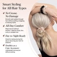 thumbnail image 4 of Kitsch Satin Scrunchies for Women - Softer Than Silk Scrunchies | Hair Ties No Damage for Frizz-Free Sleep | Stocking Stuffers for Teen Girls | Ideal Gifts for Women, Assorted, 5pcs, 4 of 4