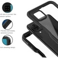thumbnail image 2 of Samsung Galaxy A12 Waterproof Case with Built-in Screen Protector Dustproof Shockproof Drop Proof Heavy Duty Phone Case, Rugged Full Body Underwater Protective Cover for Samsung Galaxy A12 (Black), 2 of 5
