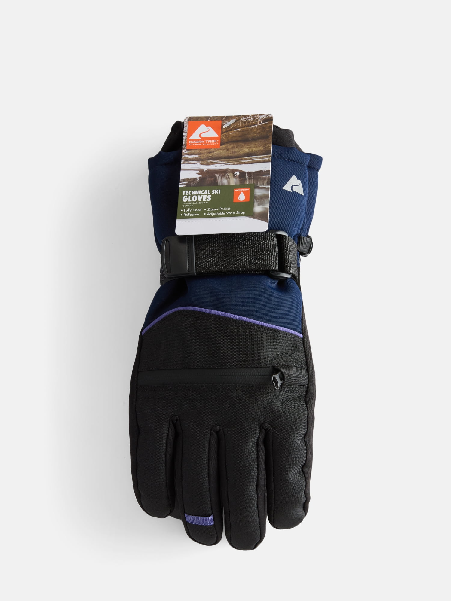 Ozark Trail Boys Technical Ski Gloves, Sizes S-XL