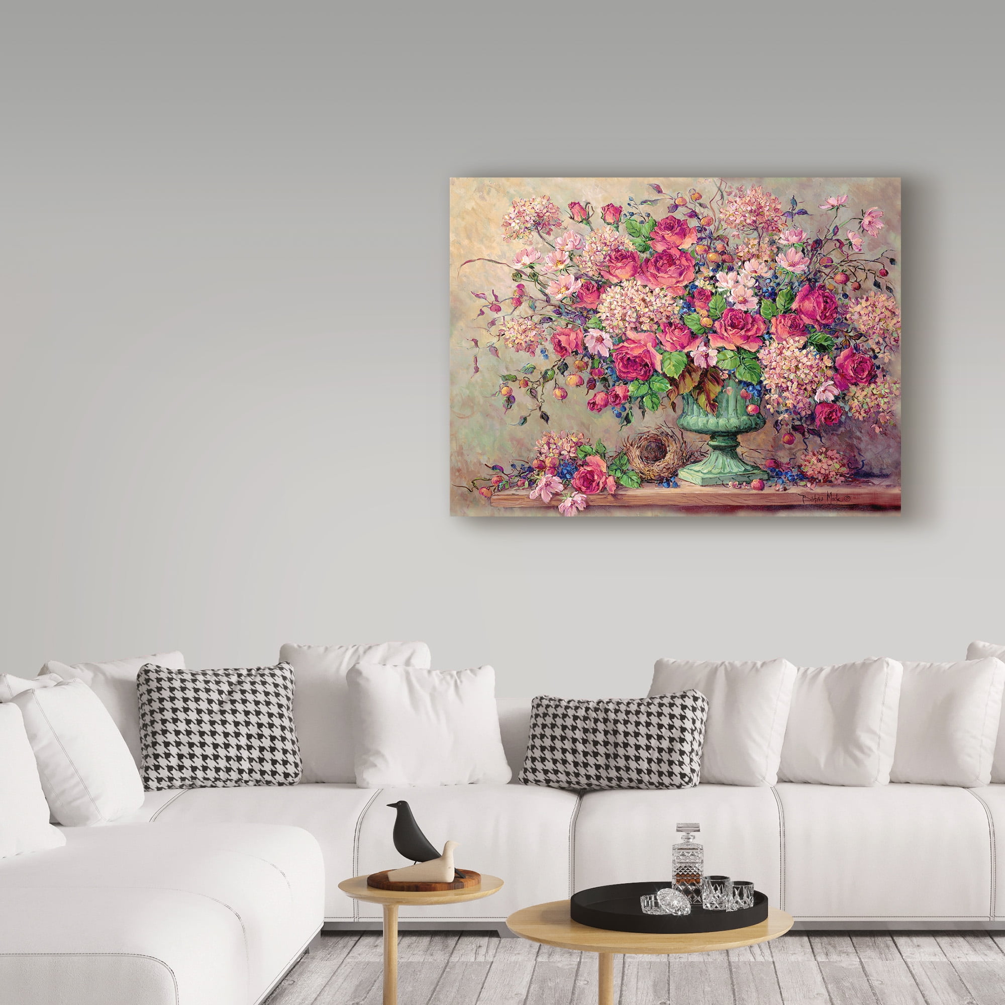 Trademark Fine Art ' Collettes Collection' Canvas Art by Barbara Mock