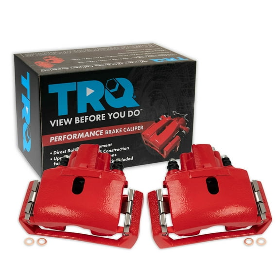 TRQ Performance Rear Brake Caliper Set Fits 07-09 Chrysler 02-10 Dodge 11-18 Ram CLA49871