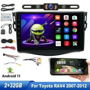 EUBUY For Toyota RAV4 2007-2012 Android Car Radio Stereo GPS Player Auto Carplay 9" 2+32GB