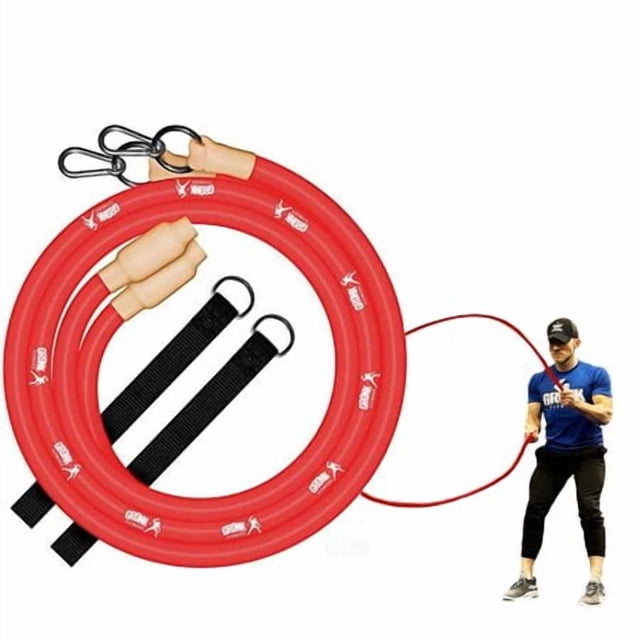 Inertia Wave - Gronk Fitness Edition | Dynamic Rubber Battle Ropes Alternative for Home and Gym | Maximize Calorie Burn | Revolutionary Fitness Equipment for Abs and Full Body Workout | Get Results