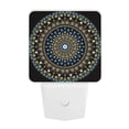 thumbnail image 5 of Goofa Dot Mandala Night Light, Plug-in, Dusk to Dawn Sensor, Warm White, Ambient Lighting, Ideal Kids Adults Nightlight-US, 5 of 9