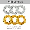 thumbnail image 2 of 6Pcs Christmas Tinsel Star Garlands Star String Garlands Sparkly Star Wire Garlands, 2 of 7