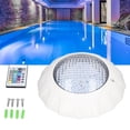 thumbnail image 1 of LED Pool Lights DC12V/38W with Remote IP68 Waterproof RGB Colorful Energy Saving Pool Lamp for Pond Fountain Pool, 1 of 8
