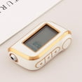 thumbnail image 1 of SPRING Minimalist Style TPU Car Key Case Covers Shell Designed For Starline A93 A63 Russian 2 Way Version Protective Gold edged White, 1 of 9