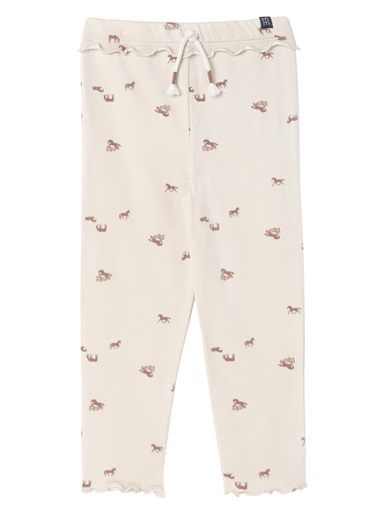 Modern Moments by Gerber Toddler Girl Legging with Drawstring, Sizes 12 Months - 5T