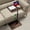 Brown, variant on 360° Swivel Sofa Side Table for Couch - Set of 2 - Adjustable Height Laptop Table for Work, TV Trays Table for Snacks Reading fits Bed Chair with Phone & Tablet Slot