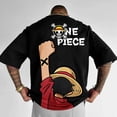thumbnail image 1 of Camiseta de UNA PIEZA Anime Luffy Zoro huangchenghong S-6XL, 1 of 5