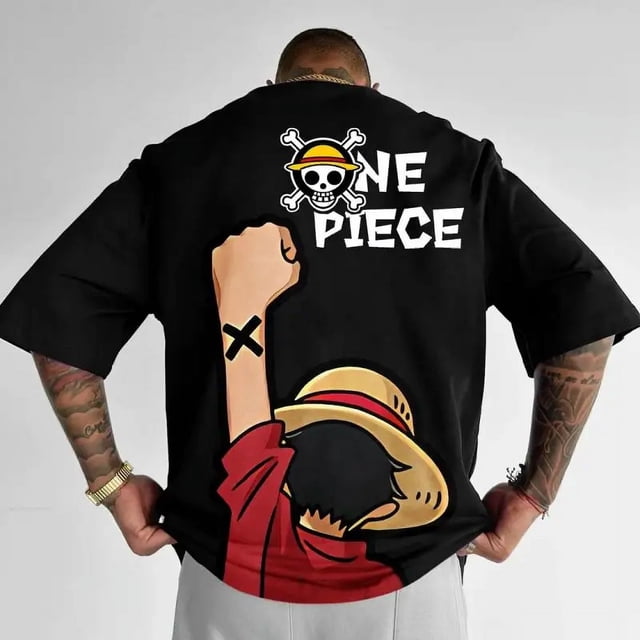 Camiseta de UNA PIEZA Anime Luffy Zoro huangchenghong S-6XL